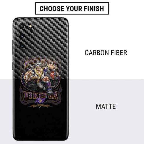 Liquid Blue NFL Minnesota Vikings Running Back Galaxy S20 Plus Skin